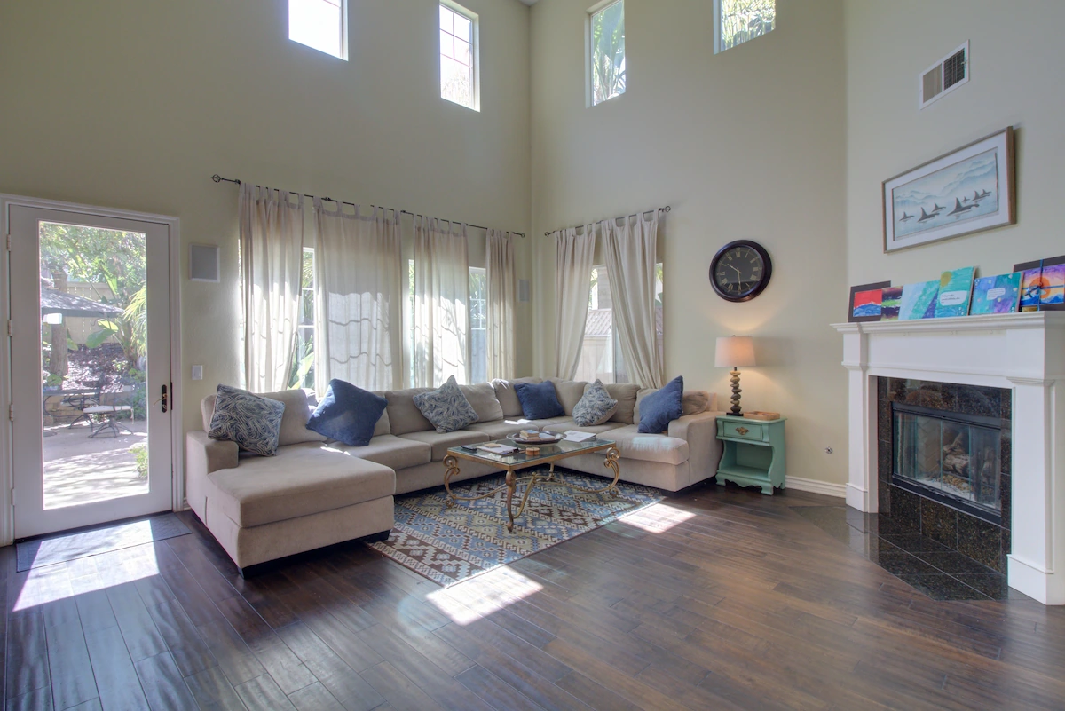 Comfortable residential treatment home at Present Moments Recovery in North County San Diego.